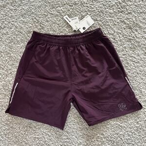 Men's YoungLA Gym Shorts, L, NWT, Plum